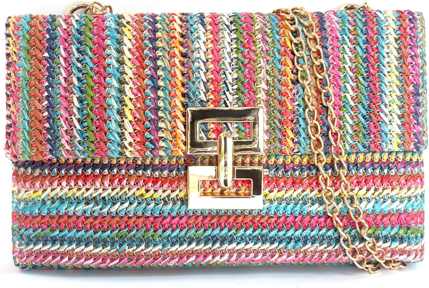 Summer Straw Cluth for women,Rattan Handbags for Women Wicker Purses for Vacation Beach