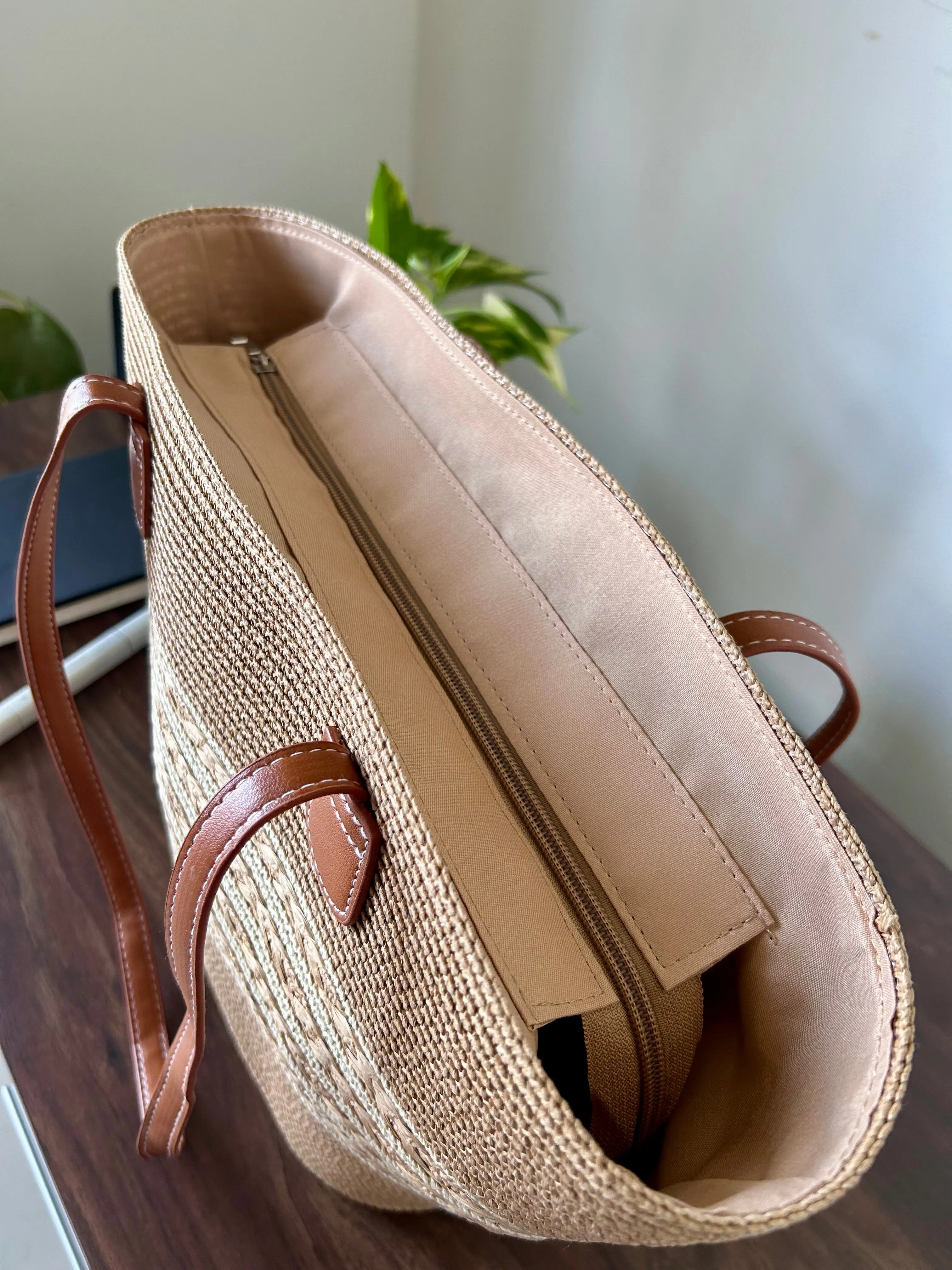 Summer Stripe Beach Bag