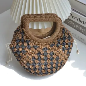 Summer Woven Straw Handbag for Women