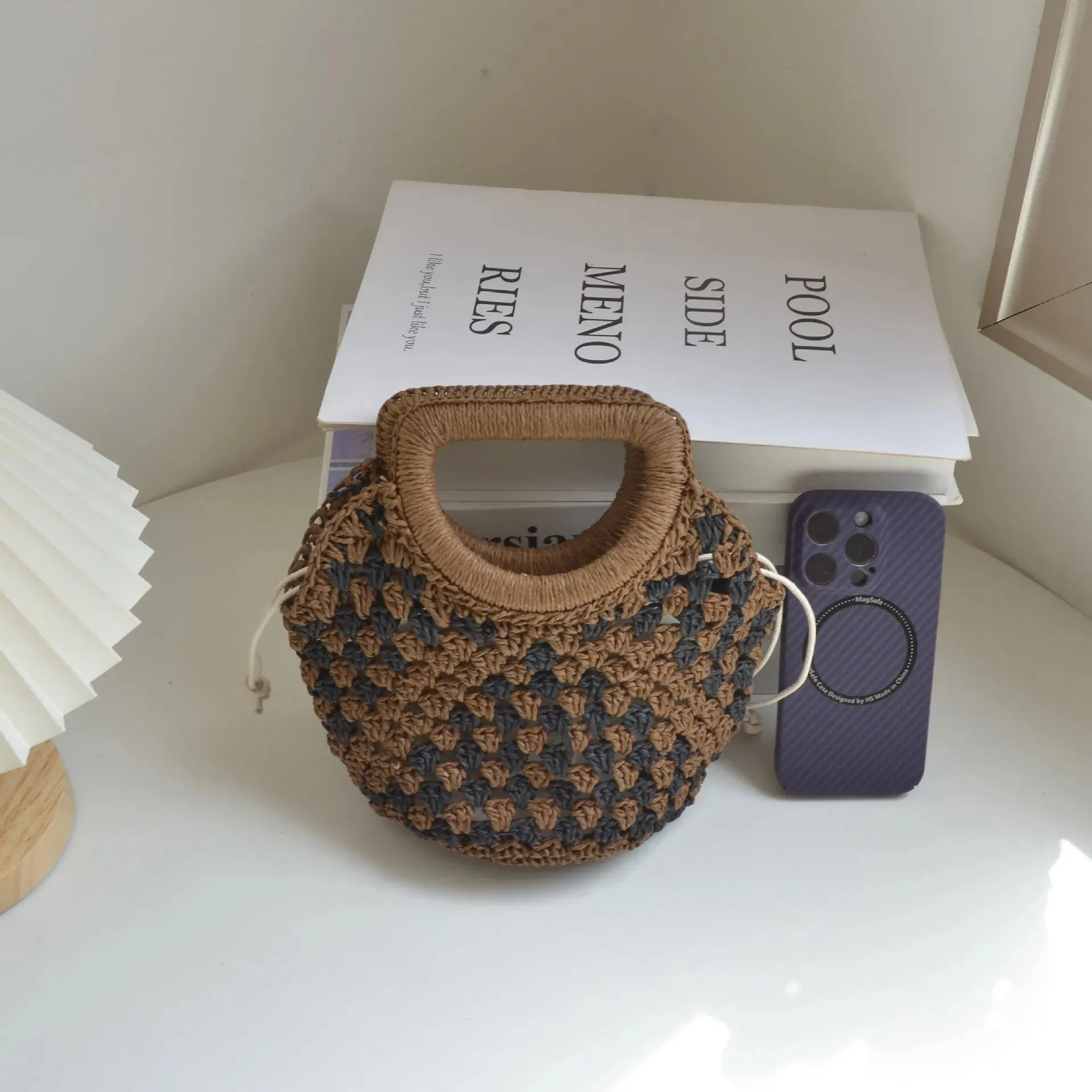 Summer Woven Straw Handbag for Women