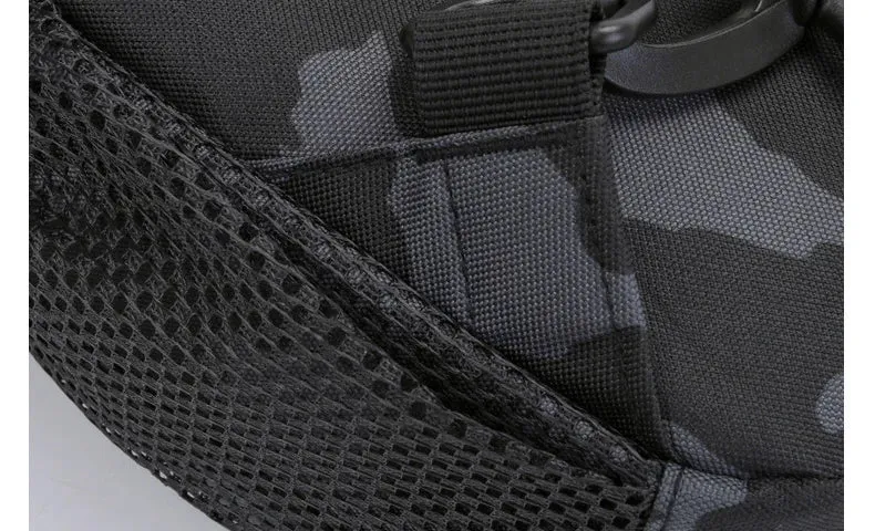 Tactical Sling Shoulder Bags Waterproof Night Reflective Strip Pack EDC Molle Chest Bag 10L Capacity Black