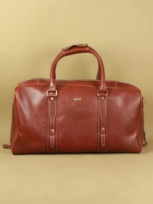TAN & BROWN TRAVEL BAG