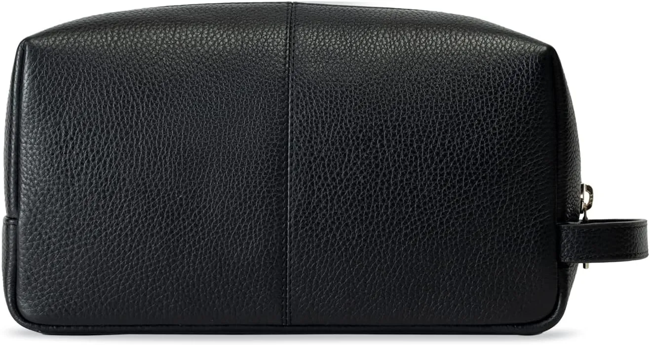 Tan & Loom Women's Genuine Leather Travel Toiletry Bag