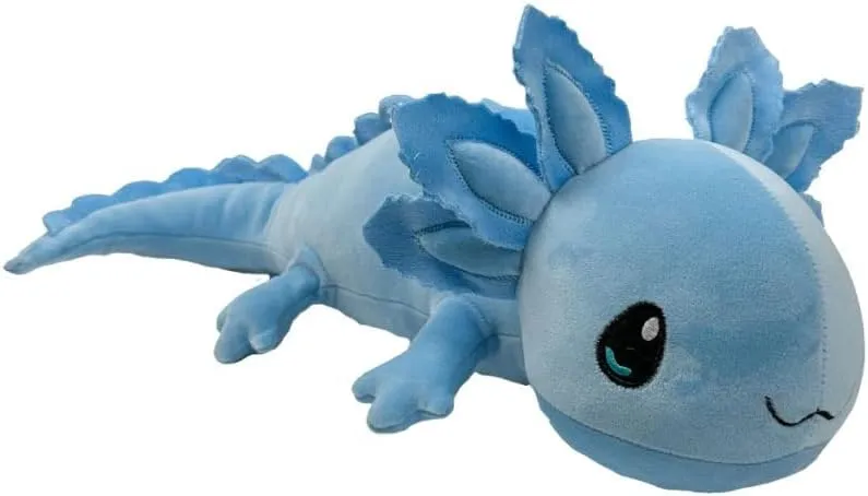 The Bear Factory Bruno The Blue Axolotl – 16” Plush Toy | Soft Stuffed Animal for Kids, Gifts & Collectors