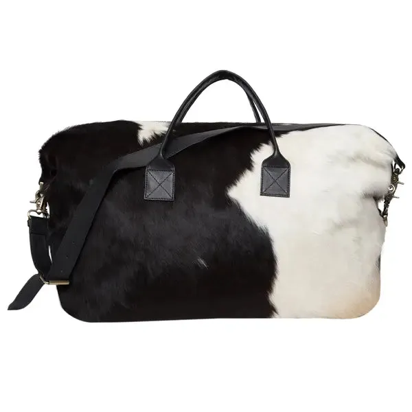 The Design Edge Large Cowhide Travel Bag- America (CA Duffle)