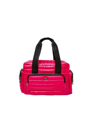 Think Royln Voyager Travel Bag Glossy Fuchsia
