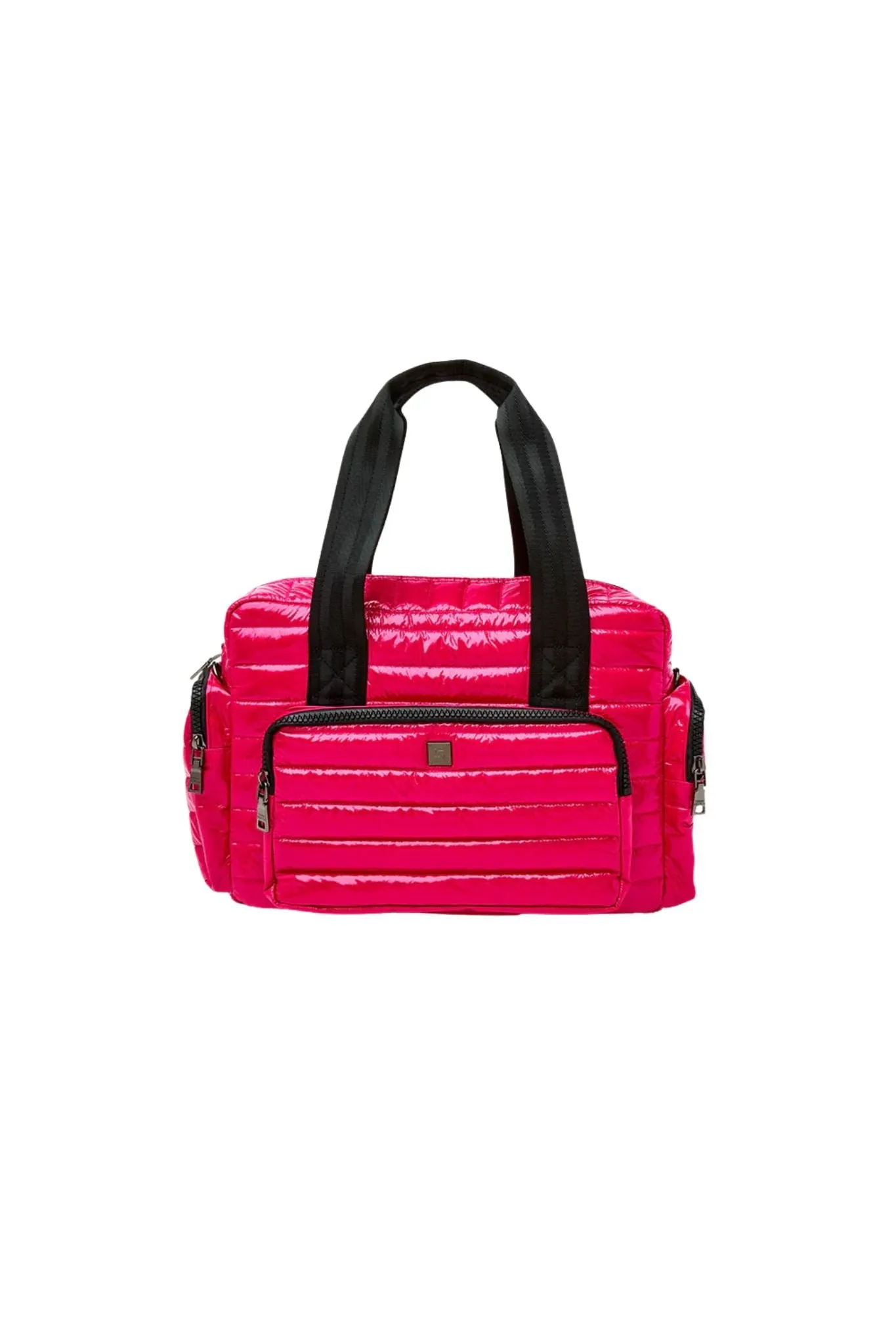 Think Royln Voyager Travel Bag Glossy Fuchsia