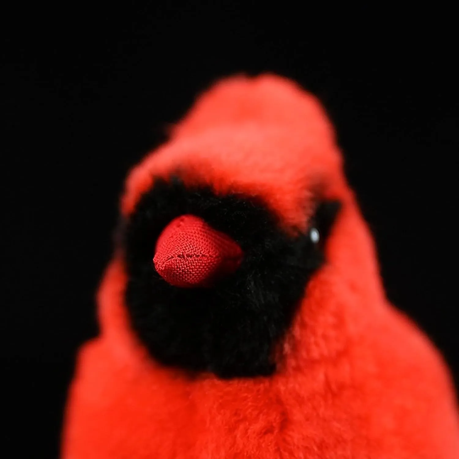 Tiny Heart Simulation Cardinal Bird Plush Toy, 5.9inch Soft Cute Cardinal Bird Stuffed Animal for Kids Boys and Girls Gifts