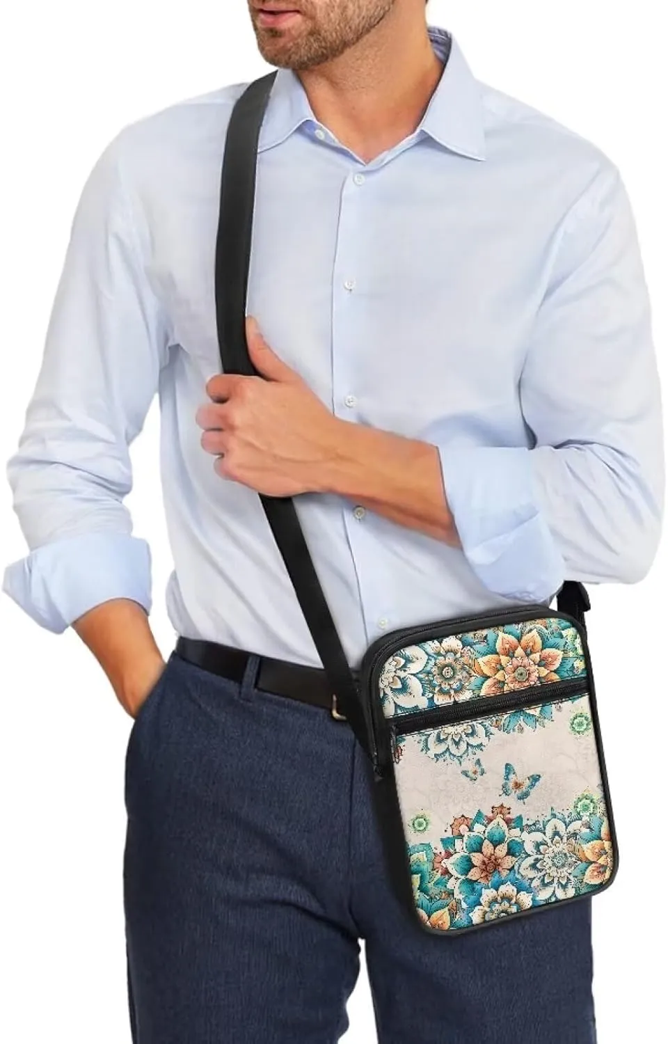 TODIYADDU Shoulder Bag for Women Crossbody Sling Bag Fashion Messenger Bag Small Cell Phone Purse Holder Wallet Nice Gifts