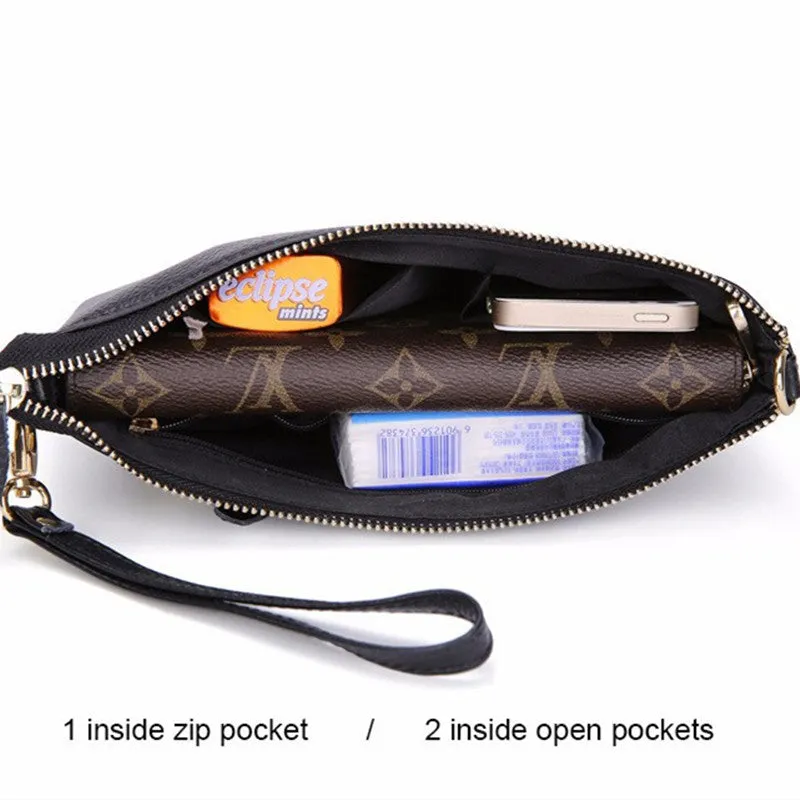 Top quality 100% genuine leather cowhide envelope women clutch bag evening bags party handbags