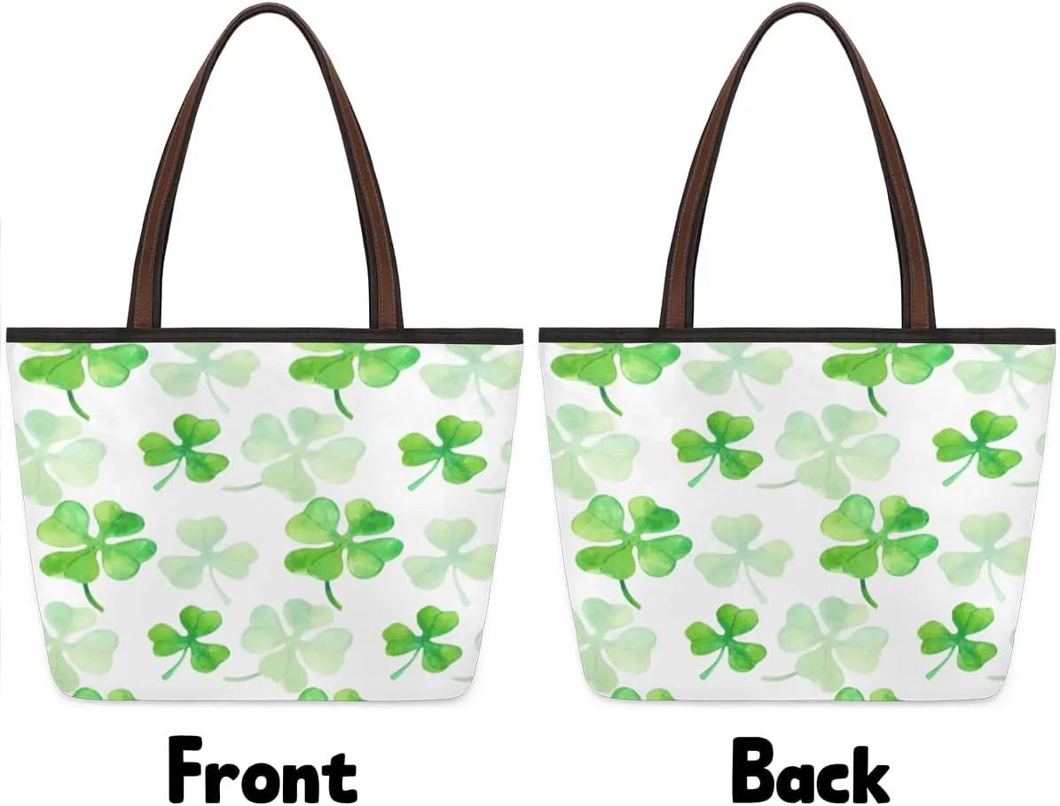 Tote Bag for Women with Zipper Large Capacity Top Handle Casual Shoulder Bag Handbag Reusable Shopping