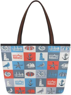 Tote Bag for Women with Zipper Large Capacity Top Handle Casual Shoulder Bag Handbag Reusable Shopping