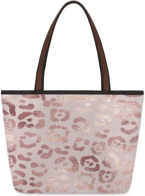 Tote Bag for Women with Zipper Large Capacity Top Handle Casual Shoulder Bag Handbag Reusable Shopping