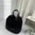 Totes Faux Worldwide shipping Plush Shoulder Fluffy Chic Women Local shipping Bag Party Winter Street Bucket Rabbit Soft Handbags Bag Fashion Stunning Girls Fur