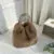 Totes Faux Worldwide shipping Plush Shoulder Fluffy Chic Women Local shipping Bag Party Winter Street Bucket Rabbit Soft Handbags Bag Fashion Stunning Girls Fur