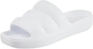 totes Women's Everywear Puffy Slide Sandal