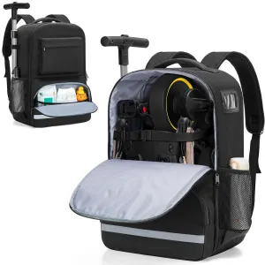 Travel Bag Compatible with Doona Liki Trike S3 & S5, Folding Toddler Tricycle Storage Backpack, Stroller Bag with 3 Carrying Ways for Airplane, Black, Patented Design