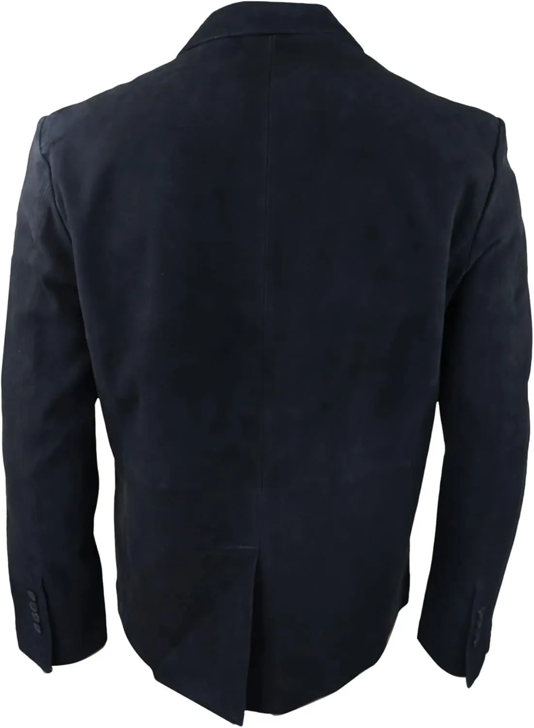 TruClothing Mens Genuine Suede Blazer Style Jacket Leather Mens Classic VIntage Smart Casual
