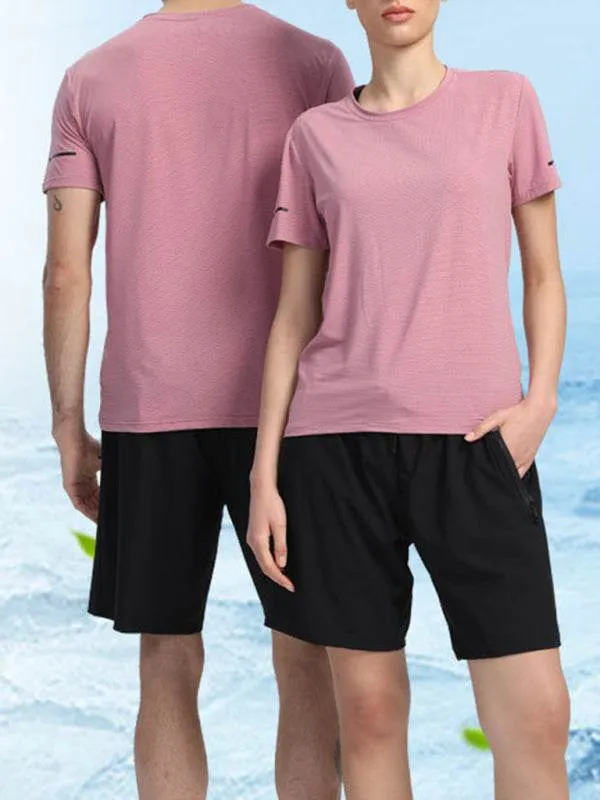 Ultimate Breathable Fitness Tees for Men and Women - Loose, Quick-Dry Performance T-Shirts
