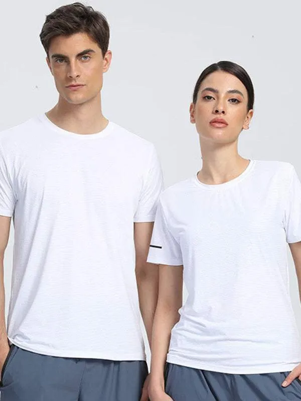 Ultimate Breathable Fitness Tees for Men and Women - Loose, Quick-Dry Performance T-Shirts