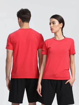 Ultimate Breathable Fitness Tees for Men and Women - Loose, Quick-Dry Performance T-Shirts