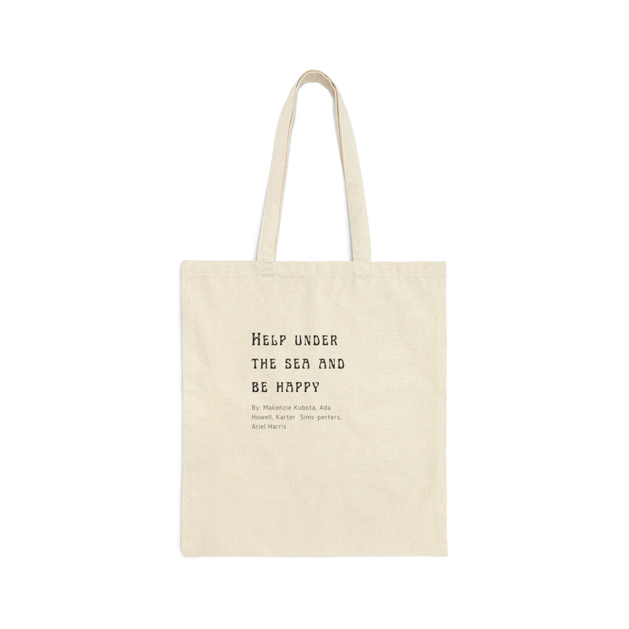 Underwater Helpers tote bag