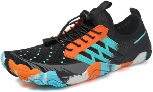 Unisex Quick-Dry Water Shoes for Beach: Breathable Aqua Socks Shoes for Surf - Outdoor Aqua Swim Shoes for Women Men