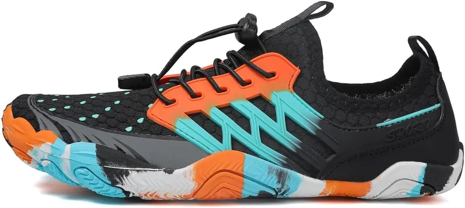 Unisex Quick-Dry Water Shoes for Beach: Breathable Aqua Socks Shoes for Surf - Outdoor Aqua Swim Shoes for Women Men