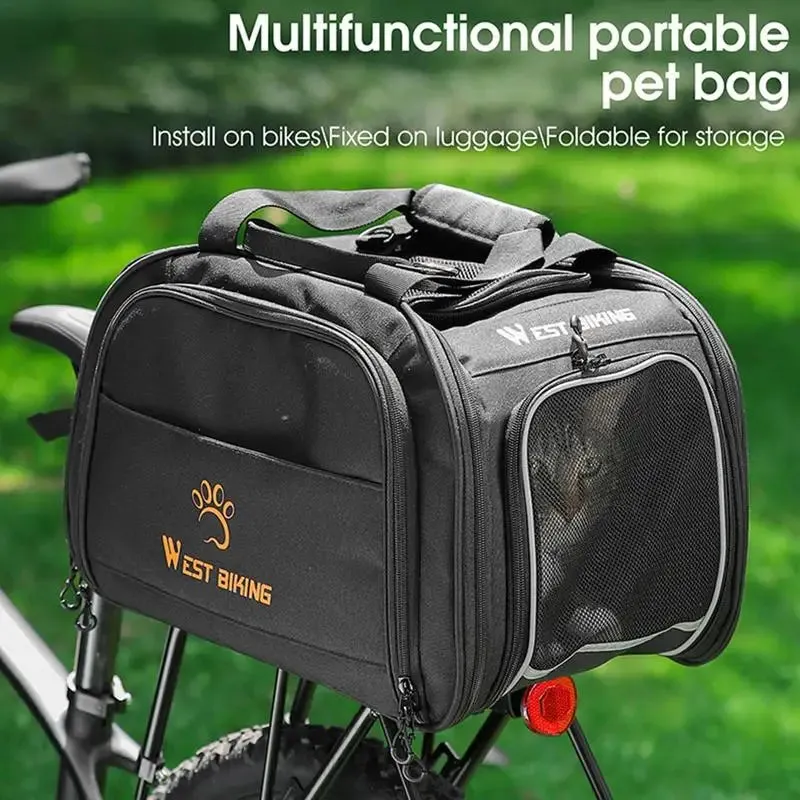 Universal Bicycle Pet Rear Seat Bag