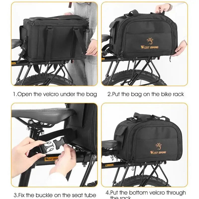 Universal Bicycle Pet Rear Seat Bag