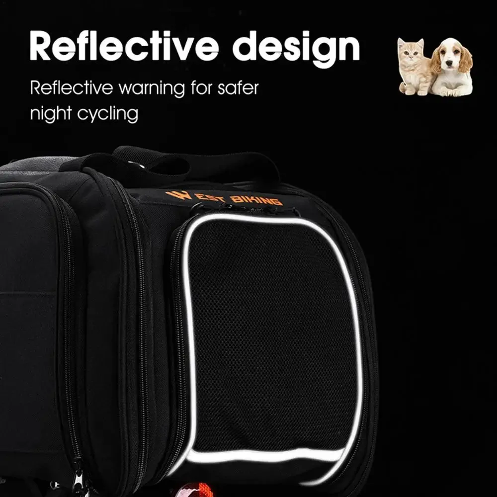Universal Bicycle Pet Rear Seat Bag