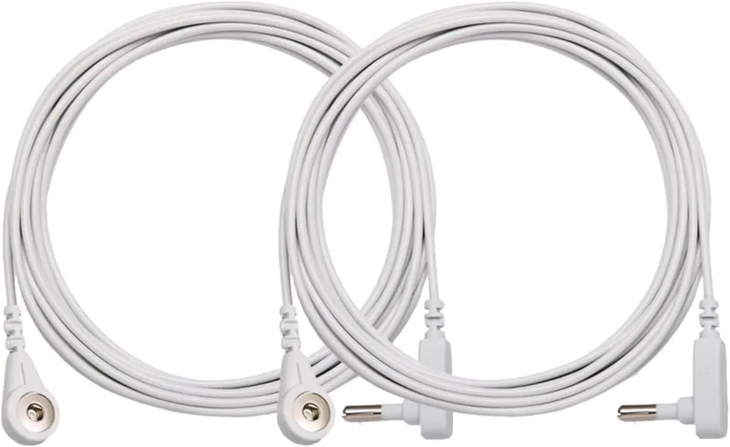 Universal Grounding Rubber Base Mat with Earthing Cable - Conductive ESD Yoga/Mouse Mat for Anti-Static, Home & Office Use