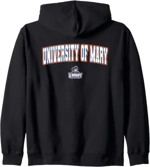 University of Mary UMary Marauders Arch Logo Zip Hoodie