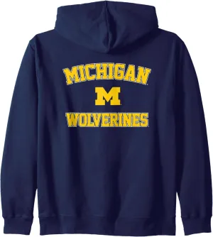 University of Michigan Wolverines Campus Classic Zip Hoodie
