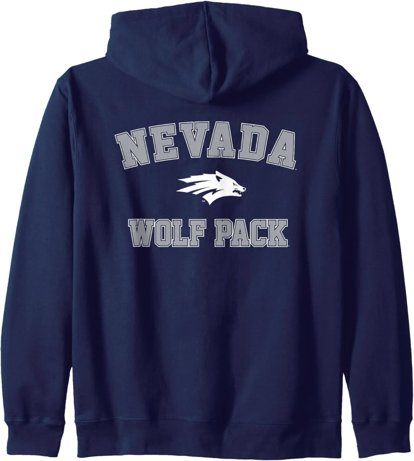 University of Nevada Reno Wolf Pack Campus Classic Zip Hoodie