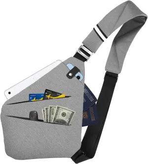 VADOO Anti-theft Crossbody Bags for Women, Shoulder Sling Bag for Men Lightweight Chest Bag for Travel Sport