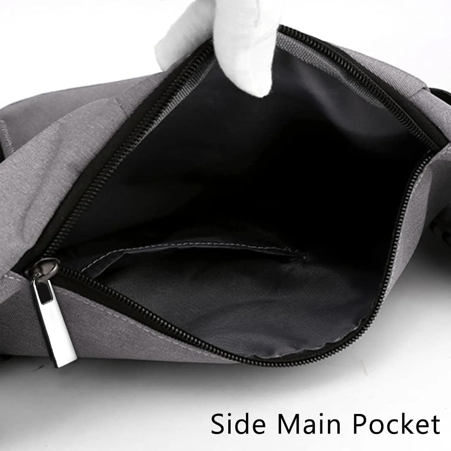 VADOO Sling Bag - Anti-theft Crossbody Shoulder Bag for Men and Women