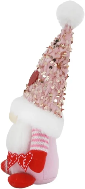 Valentine's Day Gnome Doll Romantic Figurine Decor for Valentine's Party Adorable Couple Design Present for Home Decoration Compact for Desktop Display