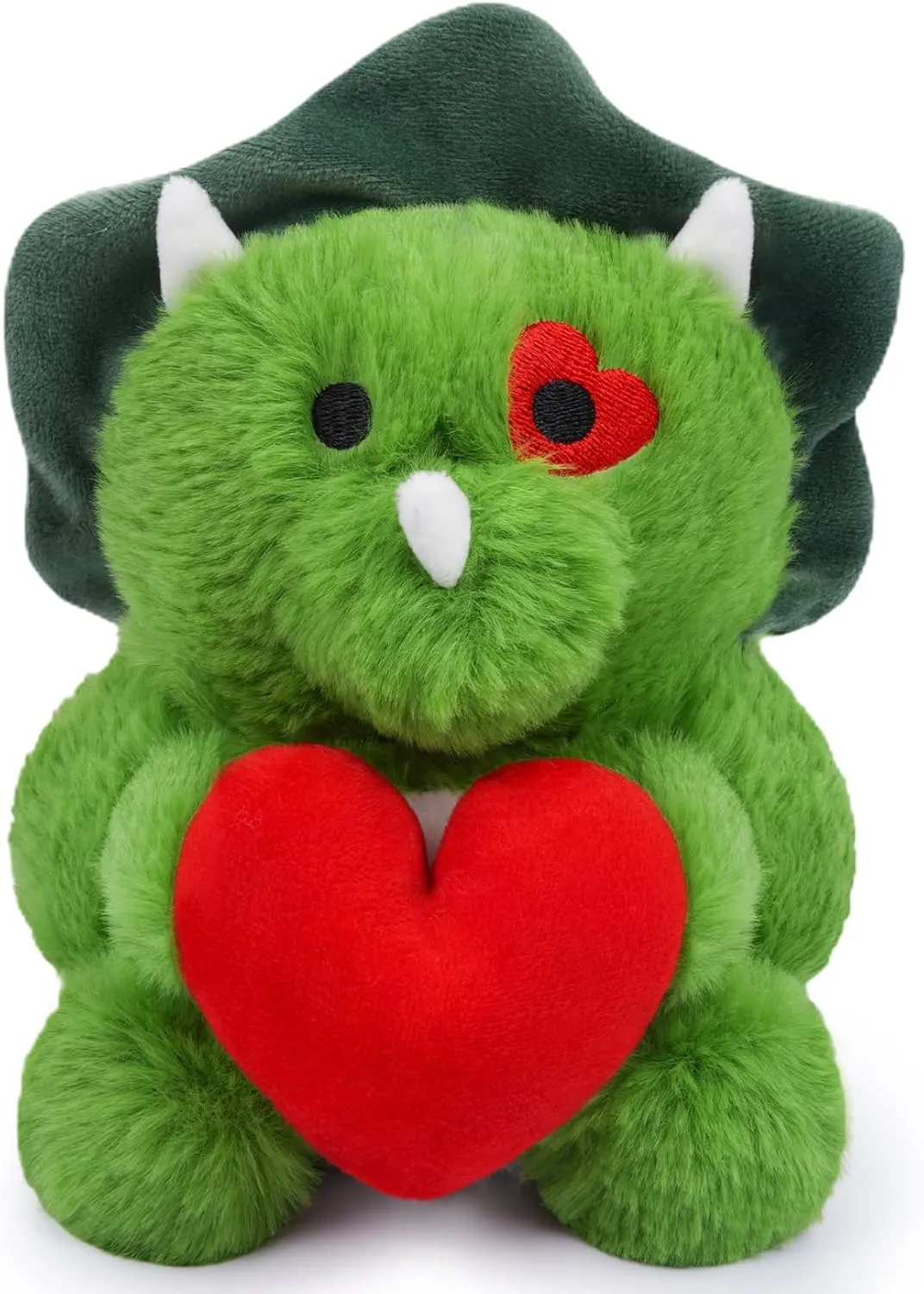 Valentines Plushies - Heart Dinosaur Stuffed Animal Toy, Cute Valentines Day Classroom Gifts