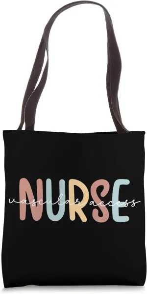 Vascular Access Nurse Boho Vascular Access Nursing Tote Bag