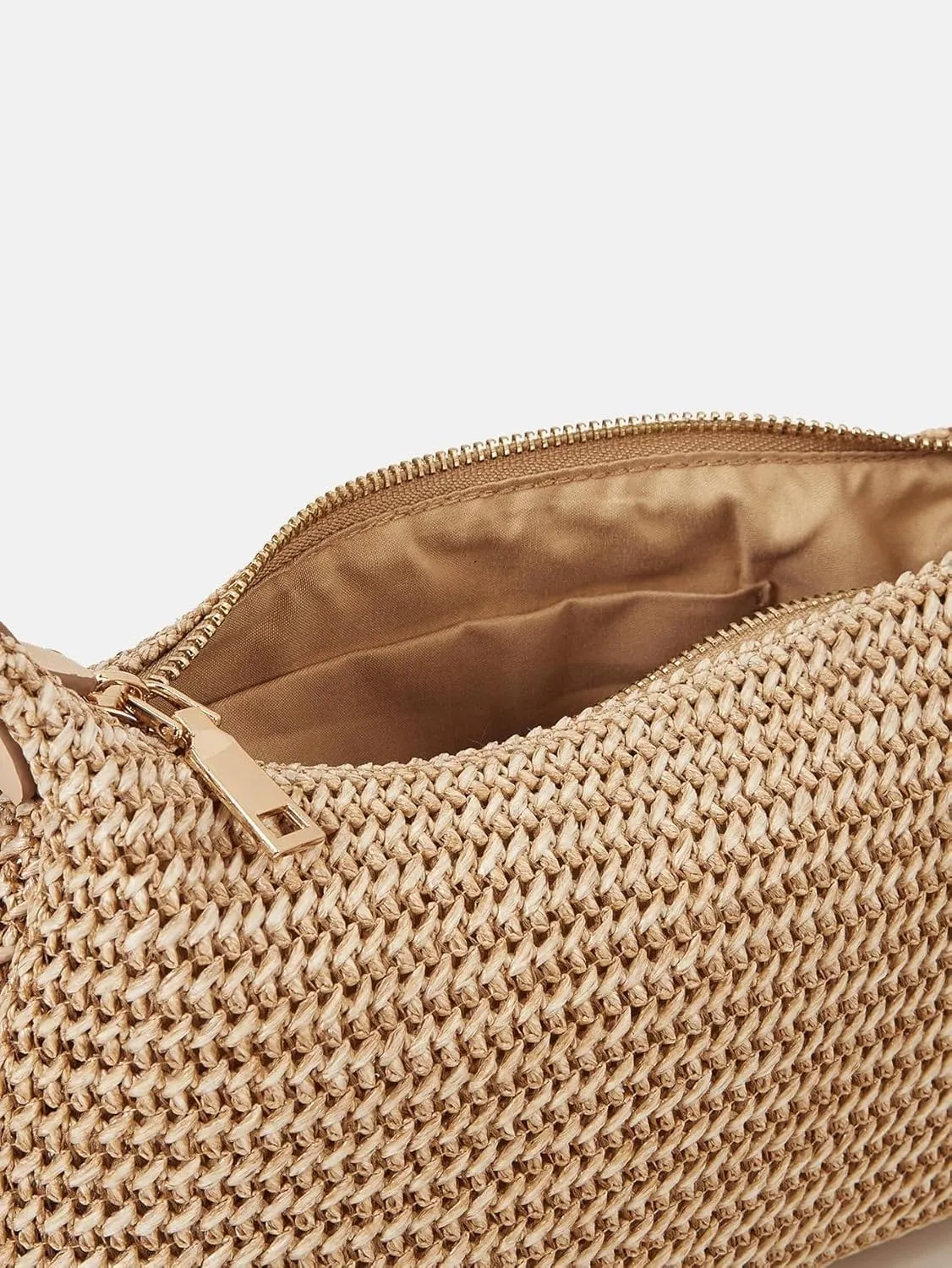 Verdusa Women's Straw Woven Shoulder Bag Tote Handbag Summer Beach Purse