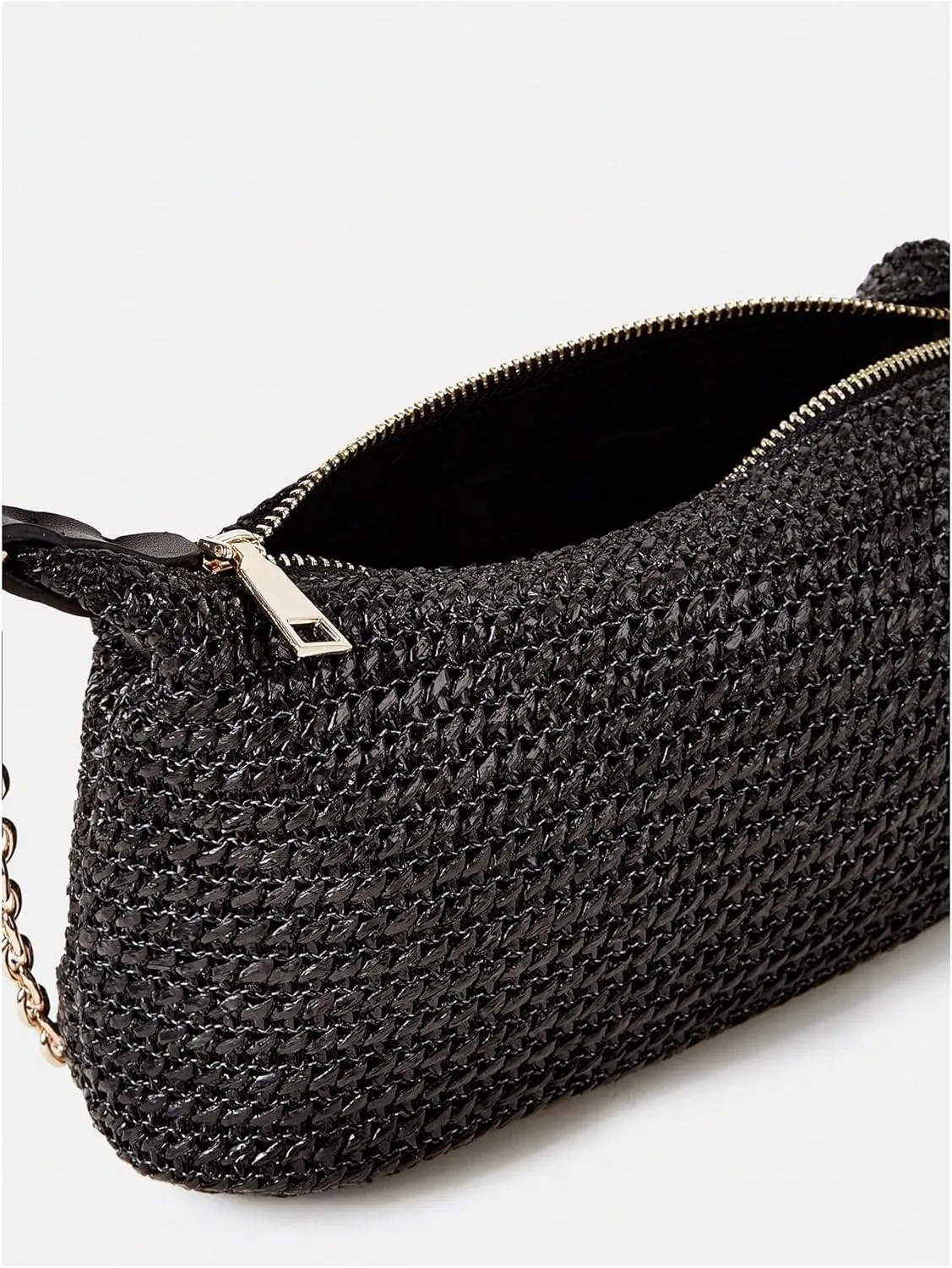 Verdusa Women's Straw Woven Shoulder Bag Tote Handbag Summer Beach Purse