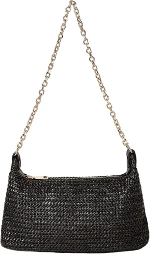 Verdusa Women's Straw Woven Shoulder Bag Tote Handbag Summer Beach Purse