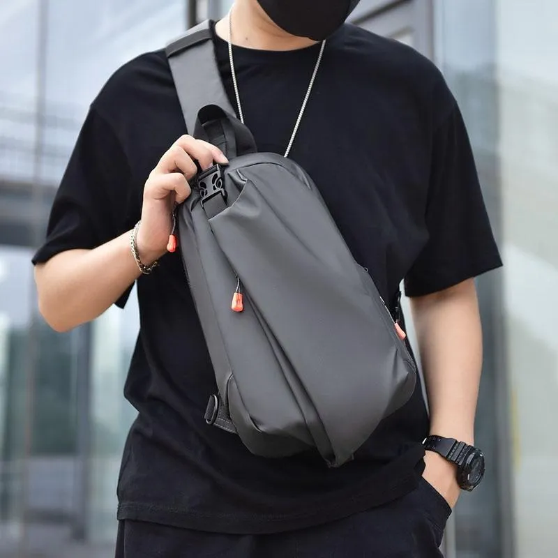 Versatile Crossbody Chest Bag For Casual Or Sports Use