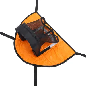 VICASKY Trampoline Basketball Hoop for Easy Setup Basketball Frame with Rope Design for Family Fun and Friends Gatherings Trampoline Accessory