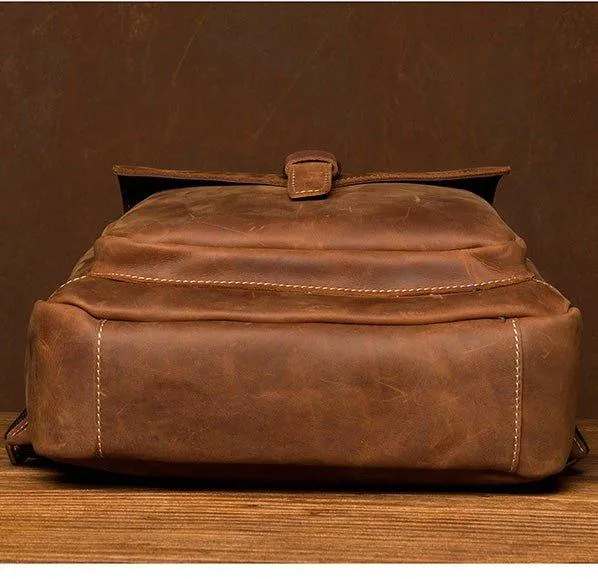 Vintage Laptop Backpack for Men 15.6 Inch