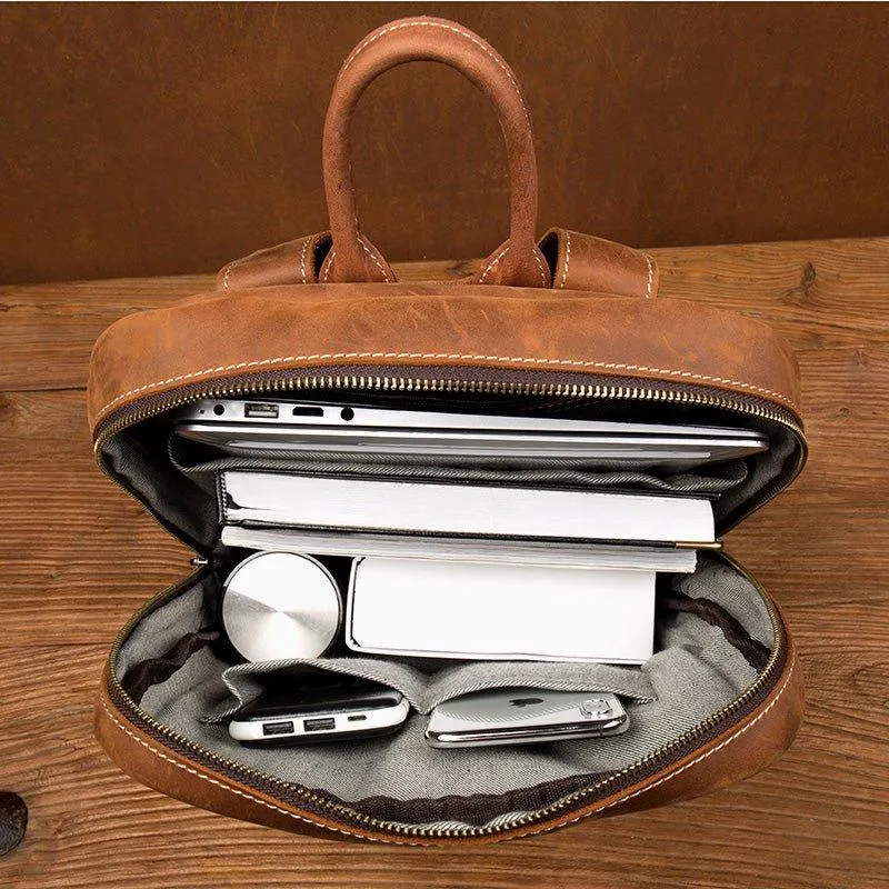 Vintage Laptop Backpack for Men 15.6 Inch