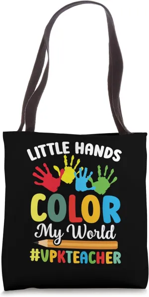 VPK Color My World VPK Teacher Appreciation VPK Student Tote Bag