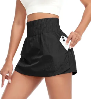 VUTRU Women's Tennis Skorts Athletic Quick-Dry Lightweight Golf Skorts Skirts with Phone Pockets Running Workout Skorts