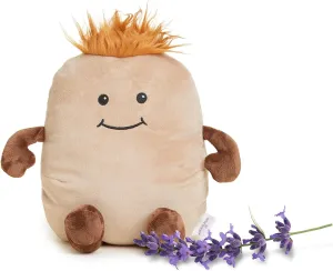 warmies Microwavable & Weighted Stuffed Animals, Potato - Heated Stuffed Animal Plushie for Warmth & Comfort - Cute Soft Plush Toys for Adults & Children (Boys, Girls, Babies & Toddlers)